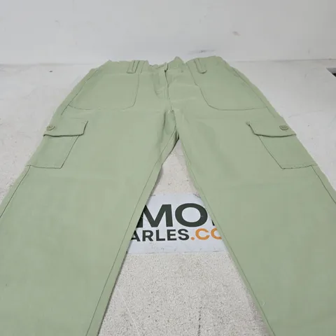 MUDFLOW WOMEN'S CARGO PANTS β UK 14, SAGE GREEN