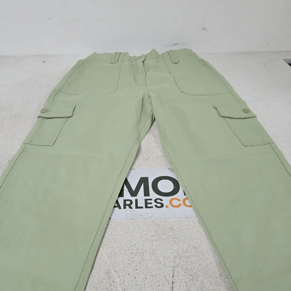 MUDFLOW WOMEN'S CARGO PANTS – UK 14, SAGE GREEN