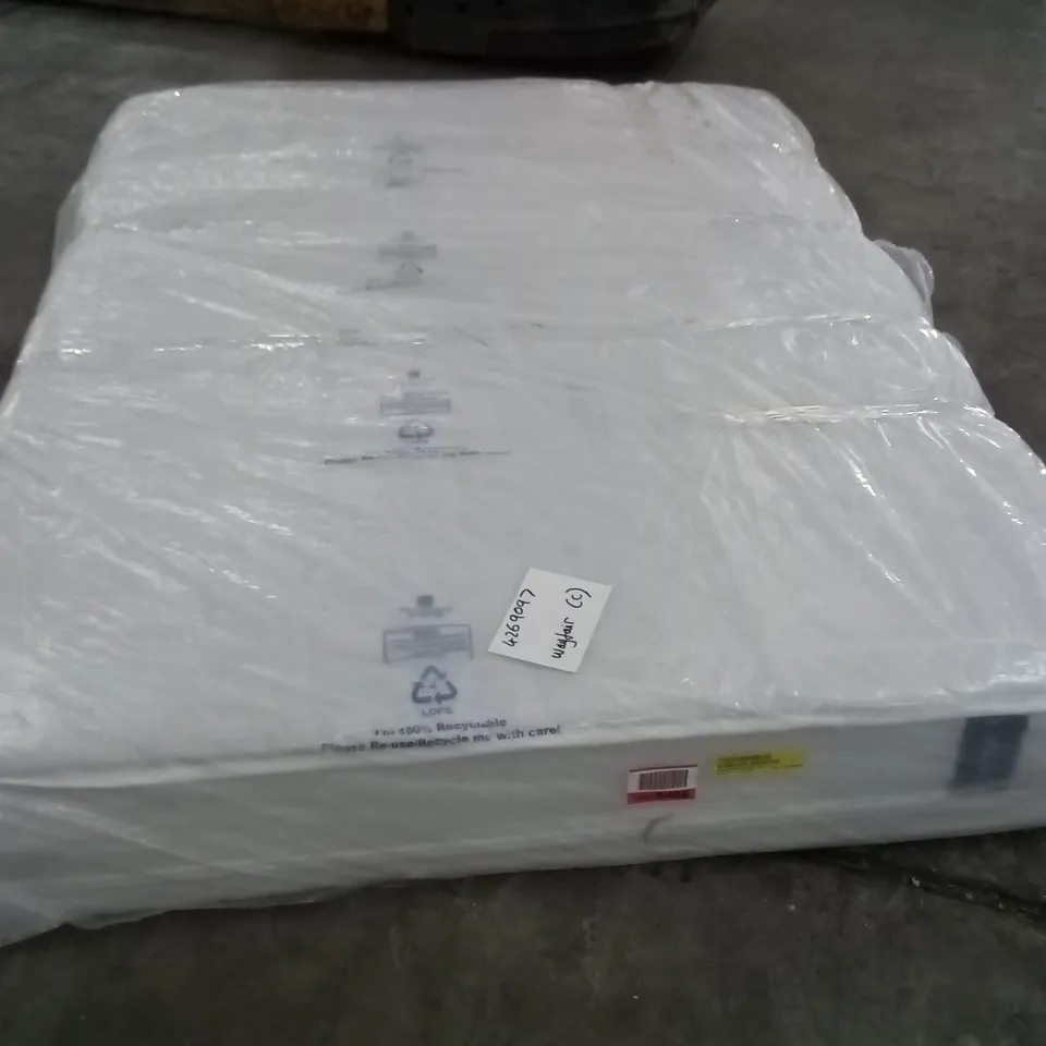 QUALITY BAGGED 5' KINGSIZE SERENITY POCKET SPRING AND COOLING MATTRESS