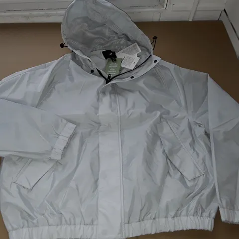 H&M OFF WHITE WATER REPELLENT JACKET - EUR M
