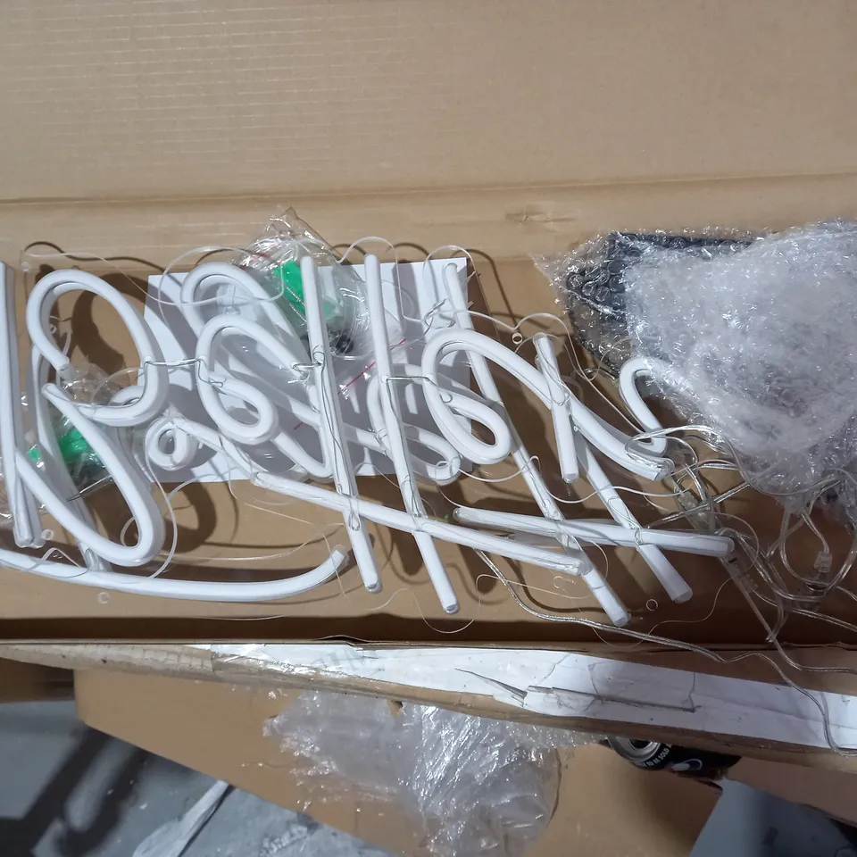 BOXED BDUN LED NEON SIGN