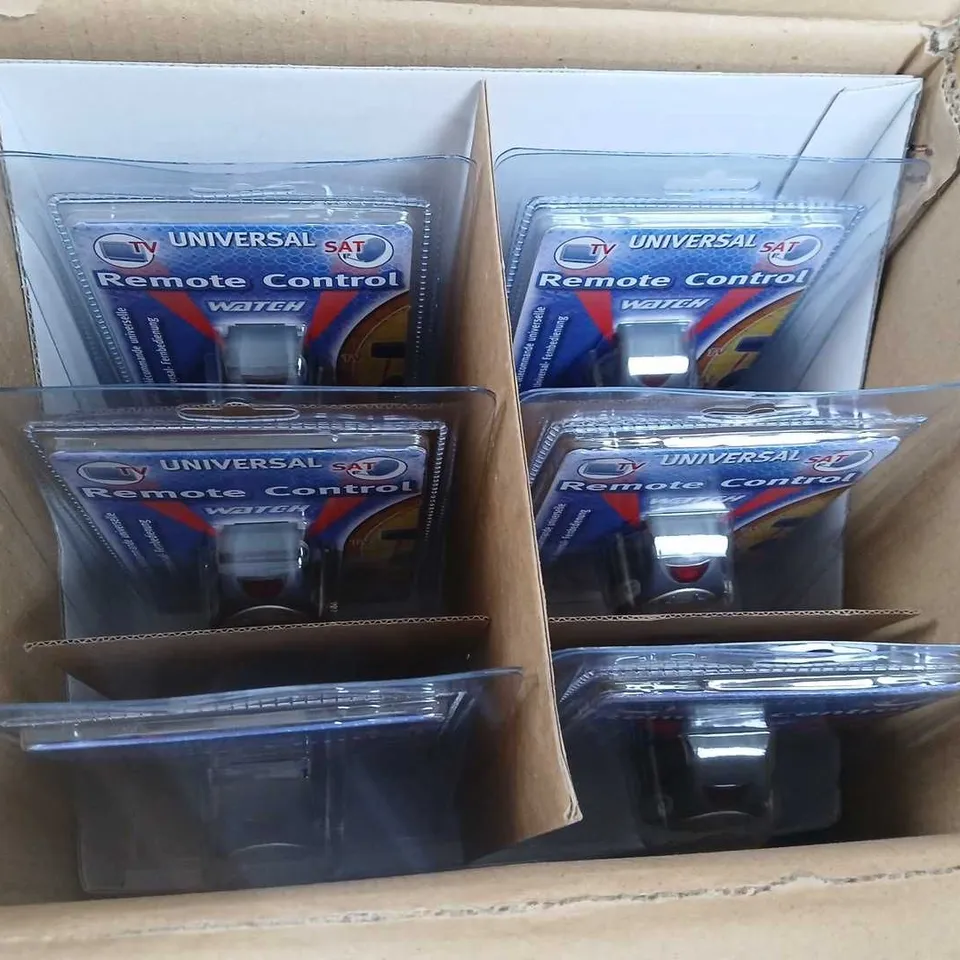 APPROXIMATELY 6 ONE FOR ALL UNIVERSAL TV REMOTE CONTROL WATCHES