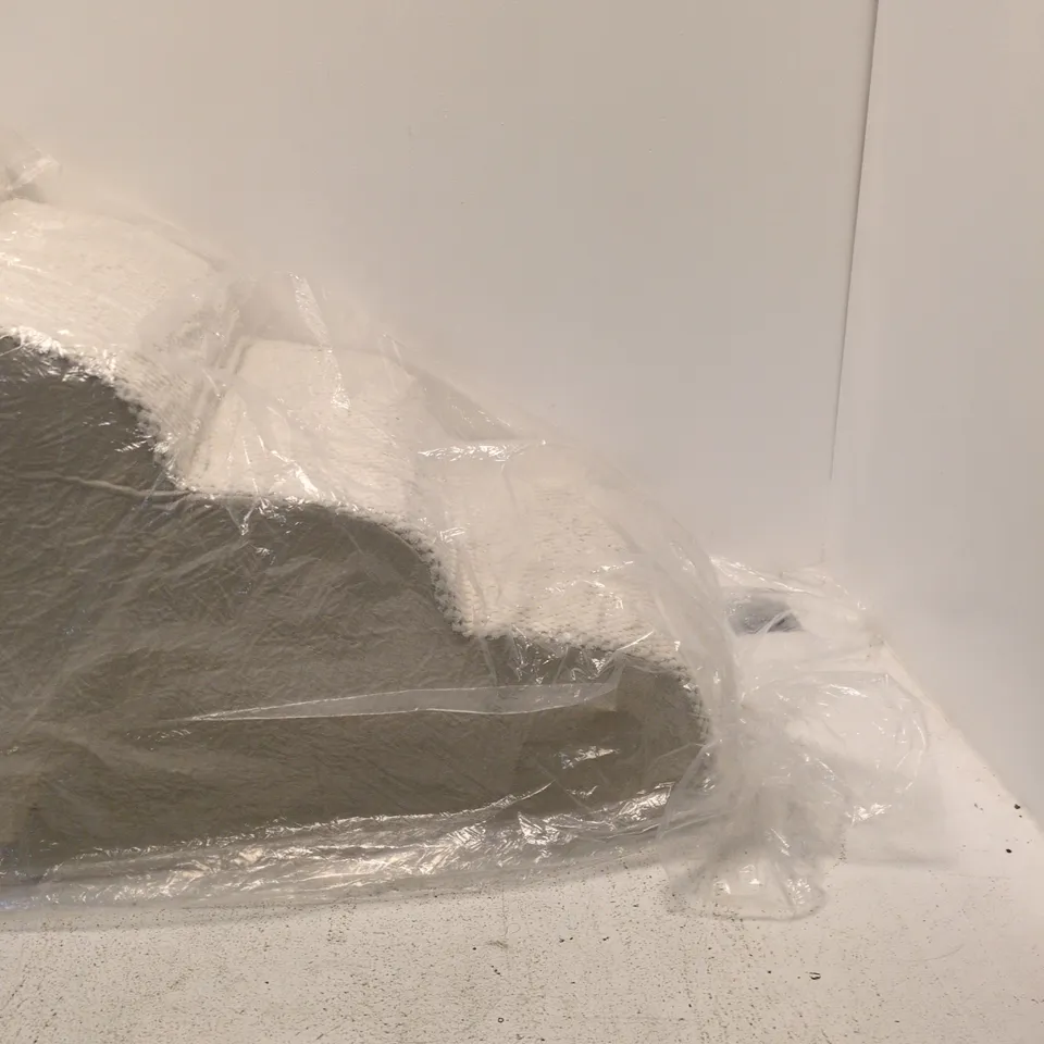 CREAM MEMORY-FOAM LARGE PILLOW – WRAPPED IN PROTECTIVE PLASTIC
