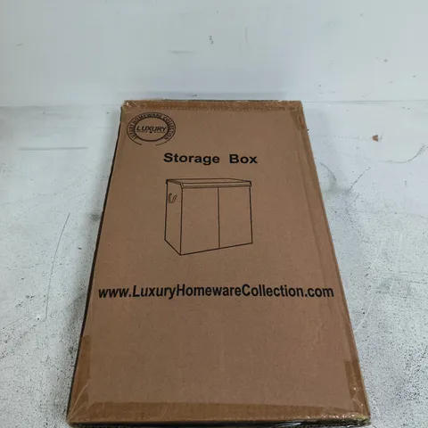 LUXURY HOMEWARE COLLECTION STORAGE BOX - HOT PINK