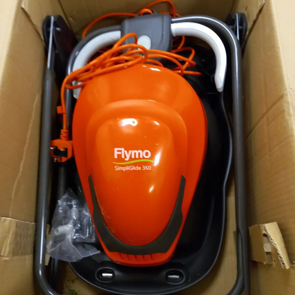 FLYMO SIMPLIGLIDE 360 HOVER LAWNMOWER