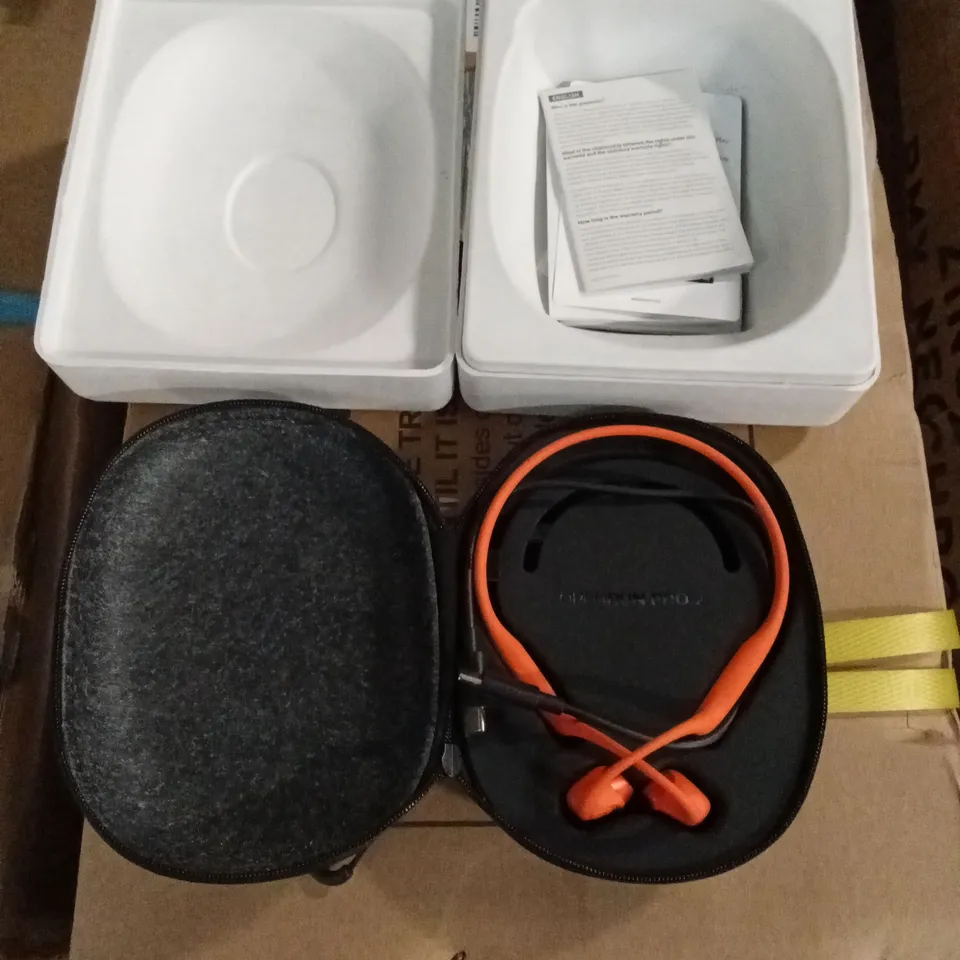 SHOKZ OPENRUN PRO 2 WIRELESS HEADPHONES - ORANGE RRP £169