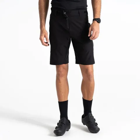 BRAND NEW DARE 2B MENS DURATION WALKING SHORTS IN BLACK - 36"