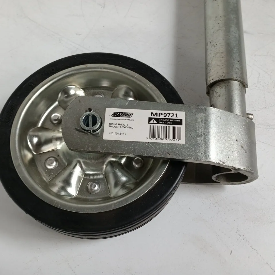 MAYPOLE 48MM HEAVY DUTY SMOOTH J/WHEEL