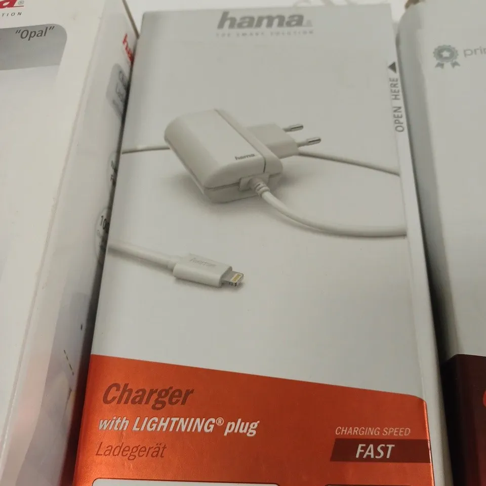 LOT OF 3 ASSORTED HAMA CHARGERS