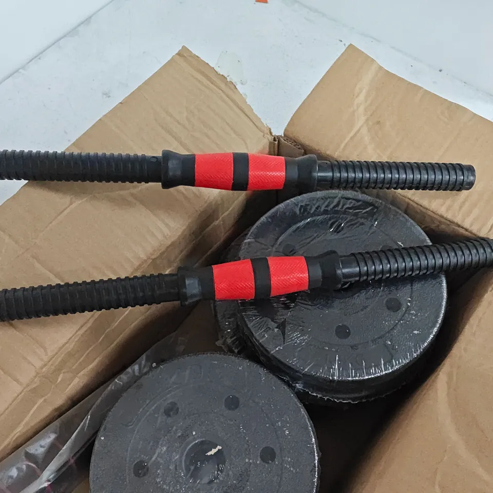 20KG VINYL DUMBBELL SET 