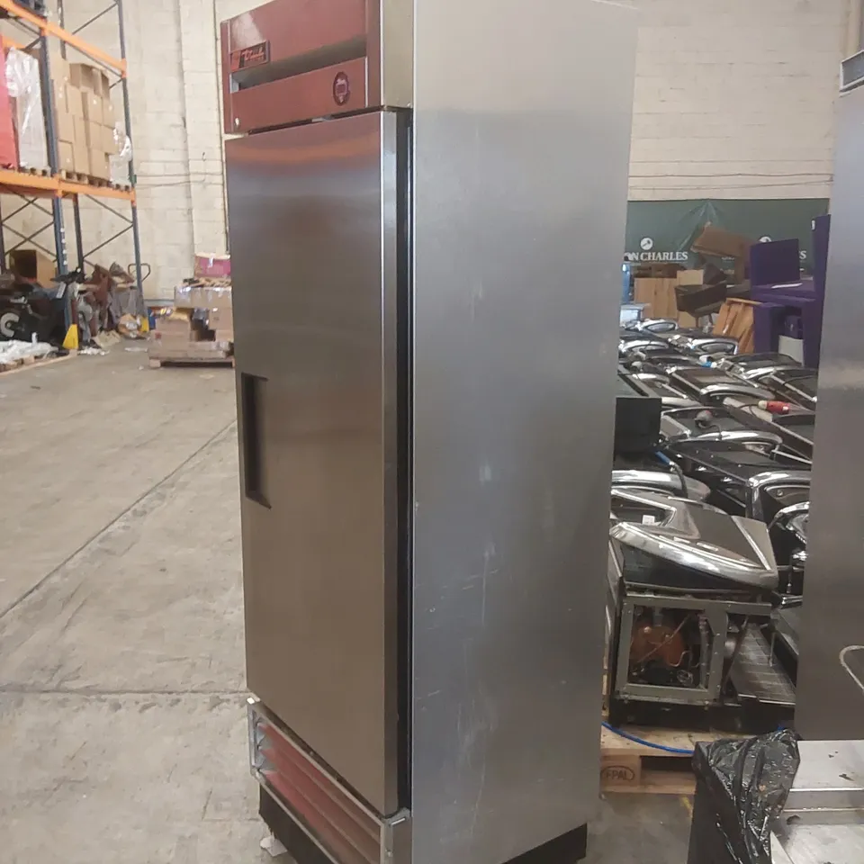 TRUE COMMERCIAL STAINLESS STEEL UPRIGHT FREEZER