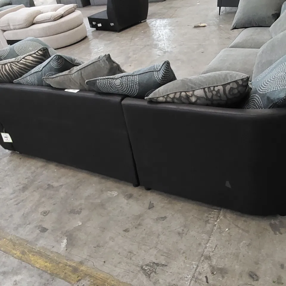 DESIGNER HILTON CORNER SOFA WITH CUSHIONS