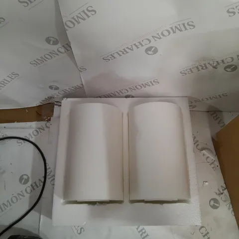 K BY KELLY HOPPEN SET OF PILLAR CANDLES WHITE 20CM