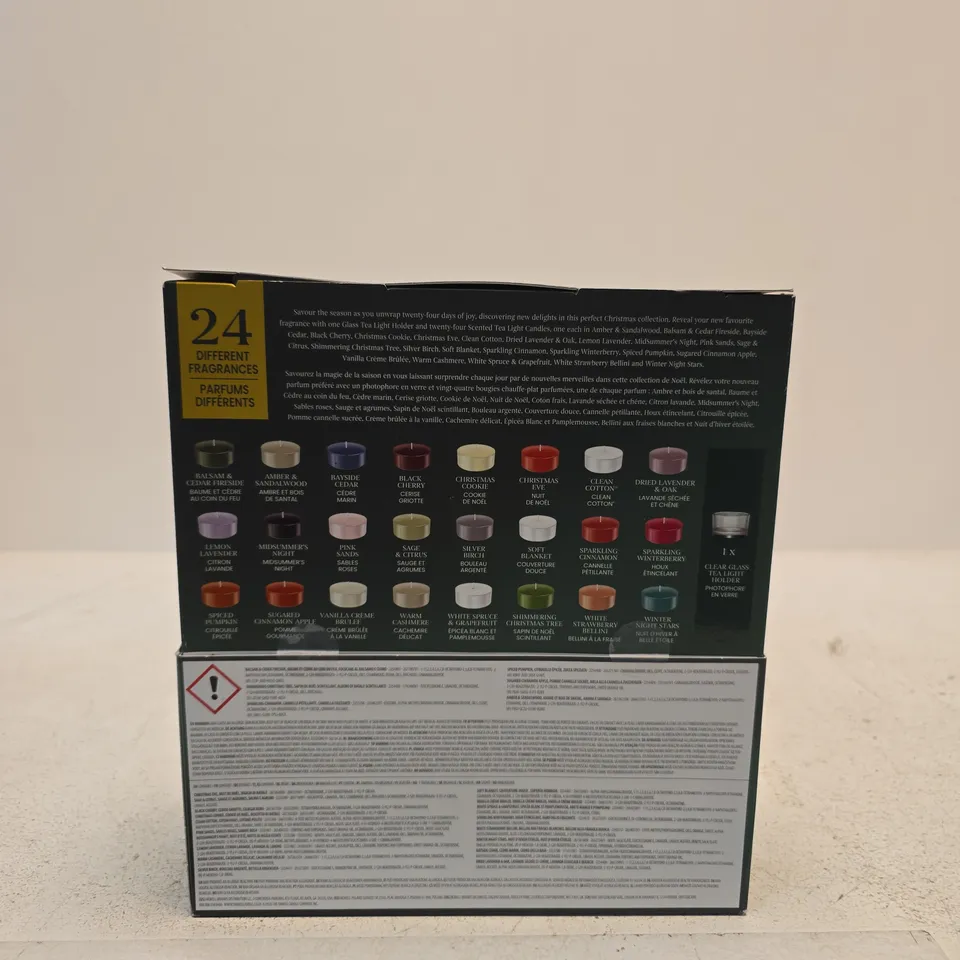 YANKEE CANDLE ADVENT CALENDAR – 24 FRAGRANCES