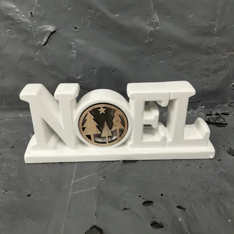 NOEL LIT ROOM SIGN