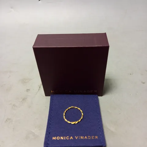 MONICA VINADER CORDA SKINNY RING
