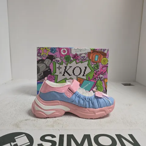 KOI STARLET RUFFLE BALLET MARY JANES - PINK, UK5