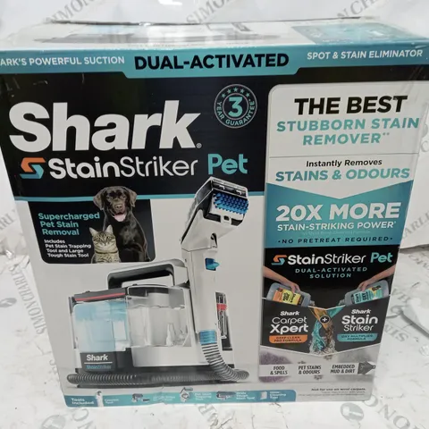 BOXED SHARK STAINSTRIKER PET SPOT CLEANER