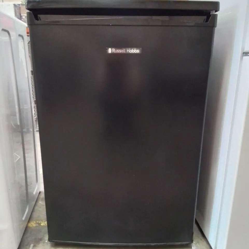 RUSSELL HOBBS UNDERCOUNTER LARDER FRIDGE IN BLACK -COLLECTION ONLY-