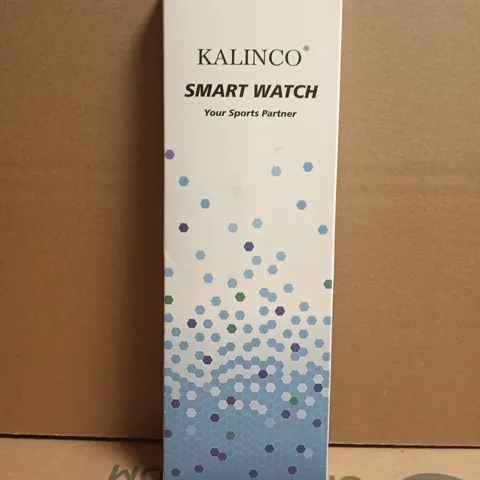 KALINCO IDW25 STAINLESS STEEL/BLACK SMART WATCH