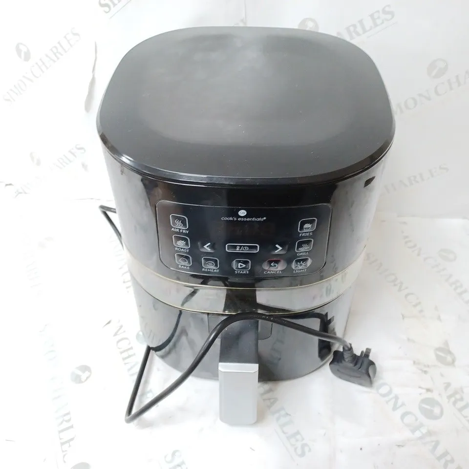 COOK'S ESSENTIALS 4L AIR FRYER - BLACK