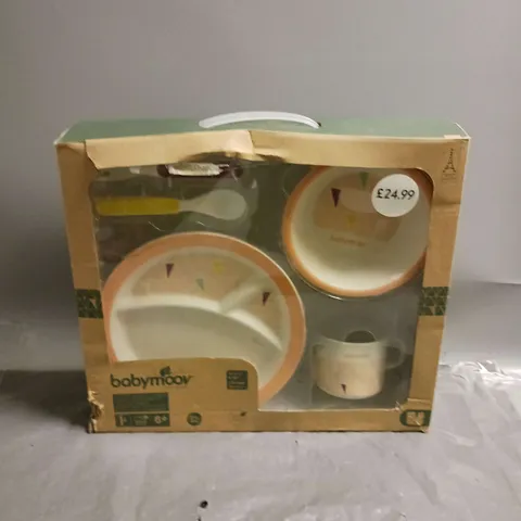 BOXED BABYMOOV BAMBOO DINNER WEAR SET