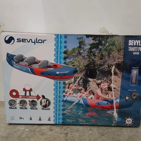BOXED SEVYLOR TAHITI PLUS INFLATABLE KAYAK (1 BOX)