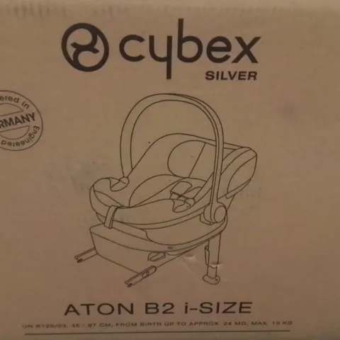 BOXED CYBEX ANTON B2 I-SIZE CAR SEAT & BASE 