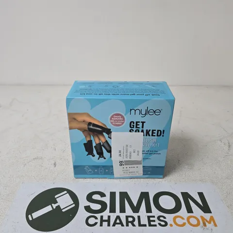 BOXED AND SEALED MYLEE GET SOAKED! GEL NAIL POLISH REMOVER KIT