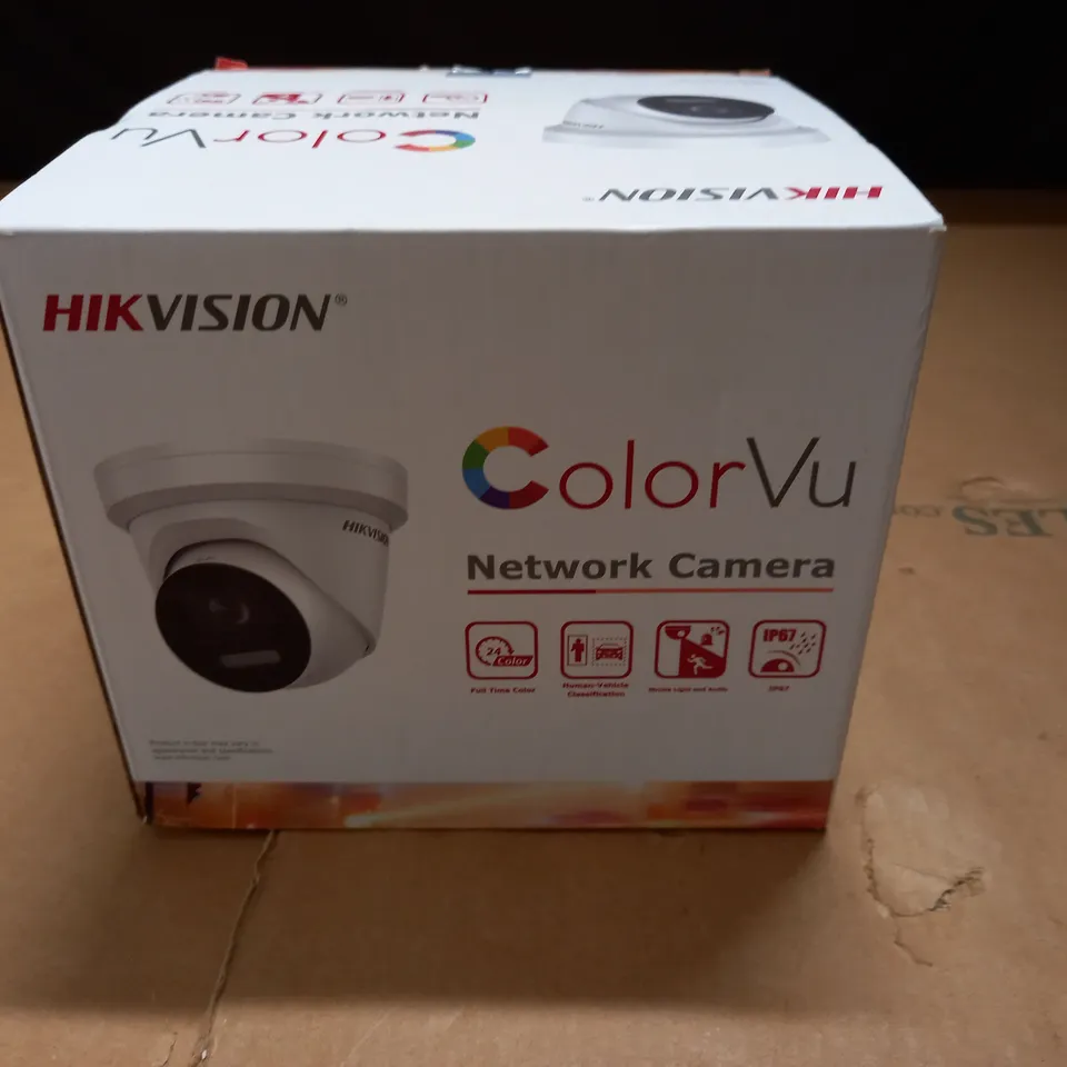 SEALED HIKVISION COLOUR VU NETWORK CAMERA
