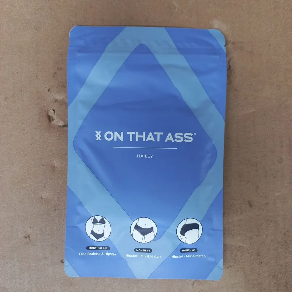 ON THAT ASS HAILEY HIPSTER WOMENS UNDERWEAR SIZE MEDIUM