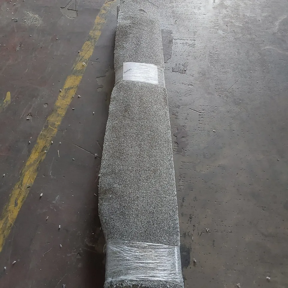 ROLL OF QUALITY DENVER DEEP GREY CARPET - APPROXIMATELY 1.90 x 4m