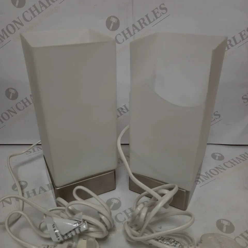 JOHN LEWIS MITCH TOUCH LAMP SET