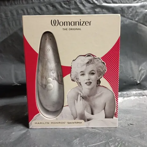 BOXED WOMANIZER THE ORIGINAL MARILYN MONROE SPECIAL EDITION CLITORAL STIMULATOR