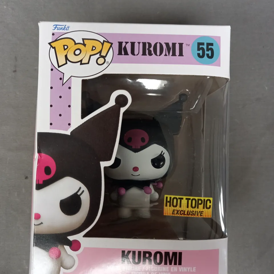 BOXED FUNKO POP COLLECTIBLE KUROMI VINYL FIGURE 55