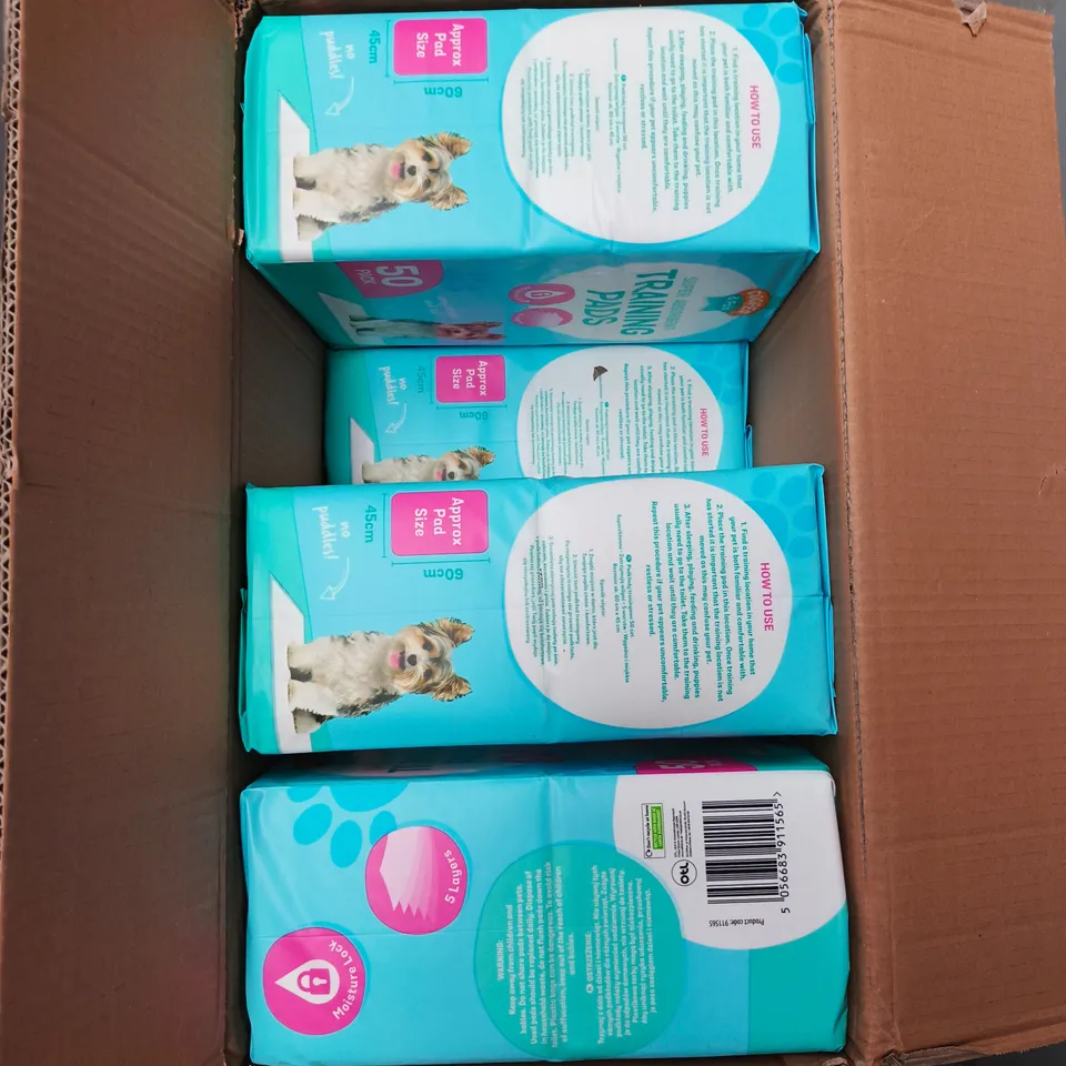 BOX OF 8X PUPPY TRAINING PADS 