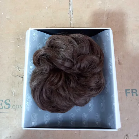 EASILOCKS HD FIBRE ELASTICATED SCRUNCHIE - BROWN COCOA
