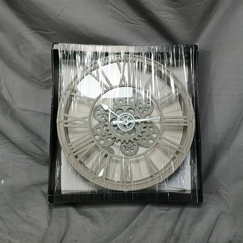 BOXED WANDKLOK MECHANICAL WALL CLOCK