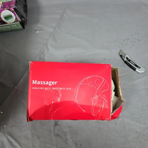 MASSAGER – SHOULDER, NECK, WAIST, BACK & LEGS (RED BOX)