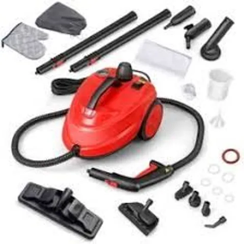 BOXED COSTWAY RED 2000W STEAM CLEANER