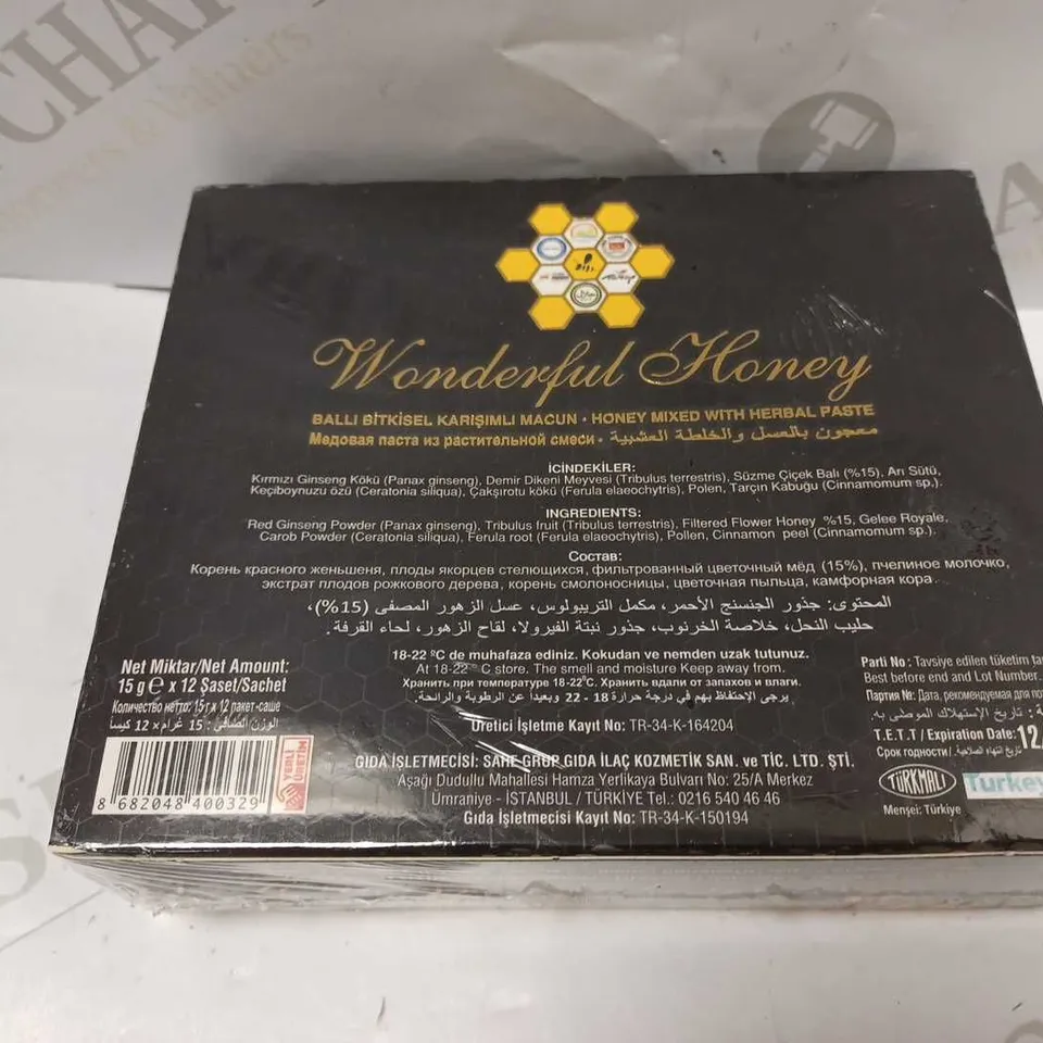 SEALED BOX WONDERFUL HONEY APHRODISIAC 100% NATURAL