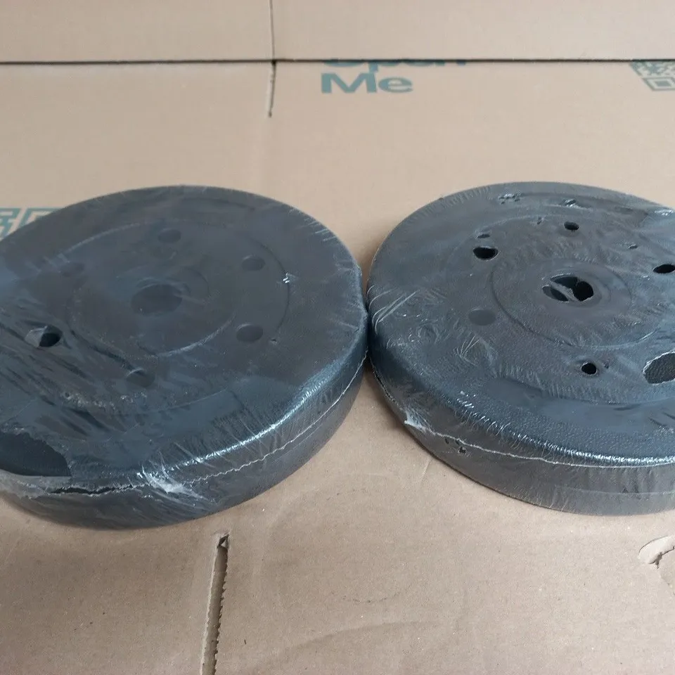Pair of 5KG BARBELL WEIGHT PLATES