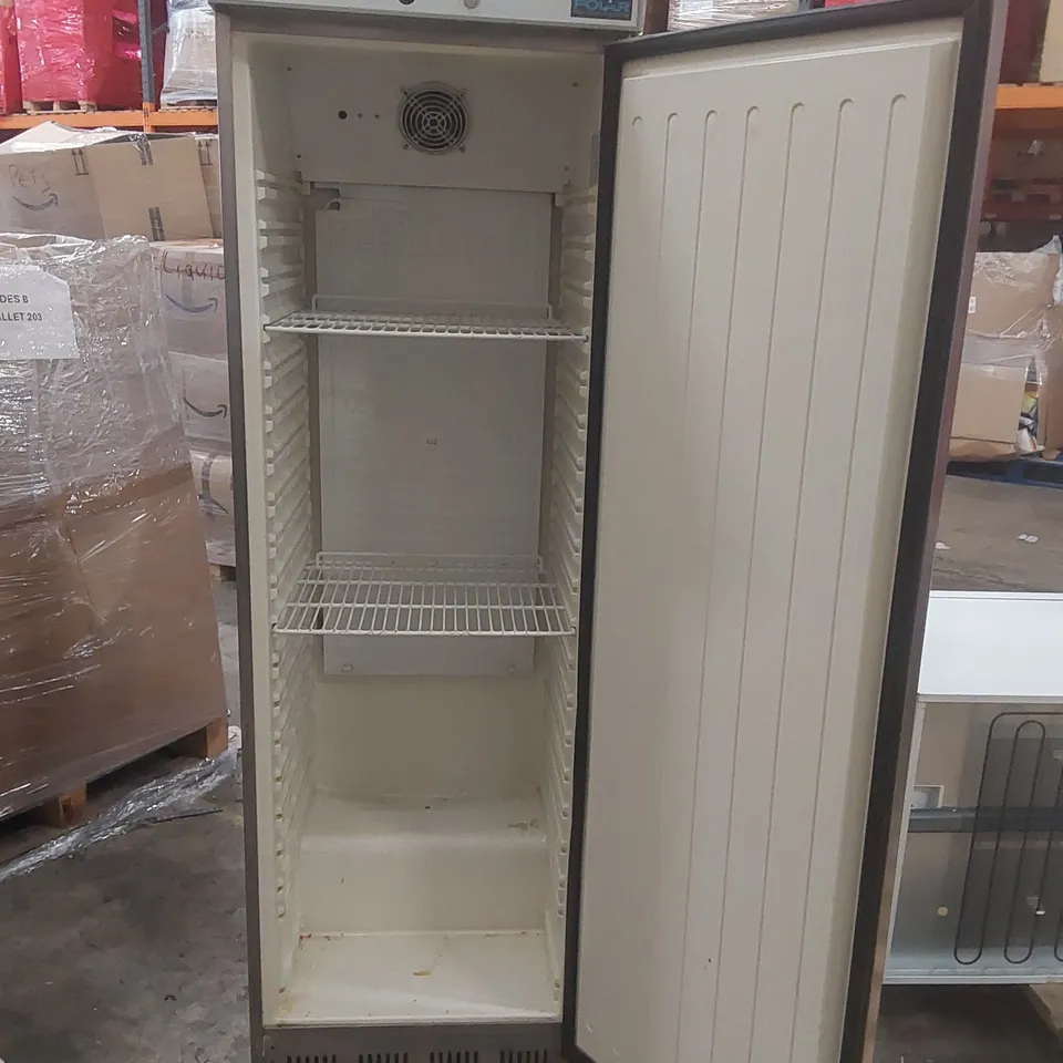 POLAR CD082 STAINLESS STEEL COMMERCIAL UPRIGHT REFRIGERATOR