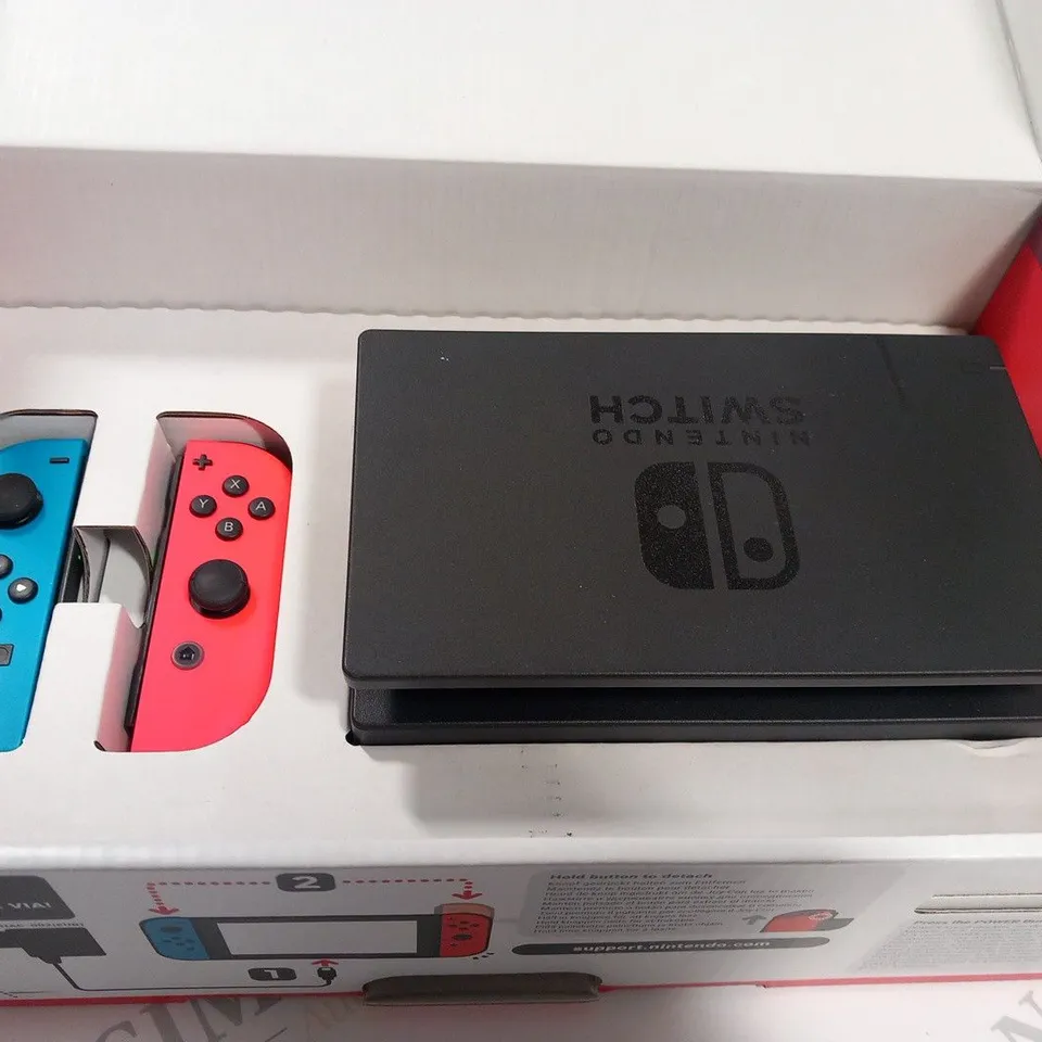 BOXED NINTENDO SWITCH HANDHELD GAMES CONSOLE