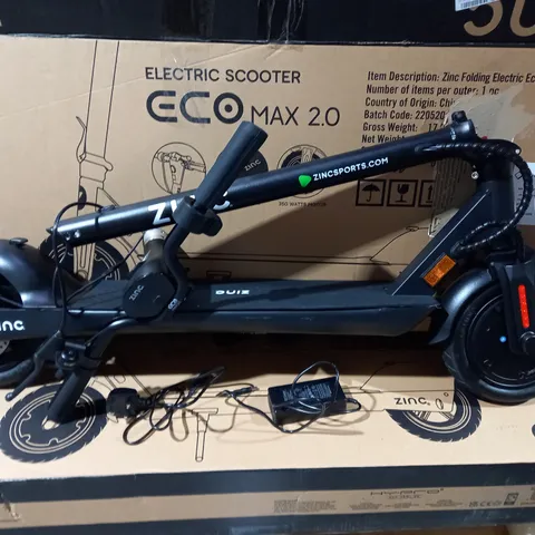 ZINC FOLDING ELECTRIC ECO MAX 2.0 SCOOTER