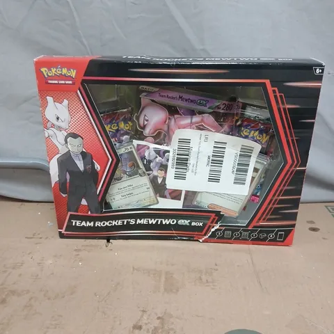 POKEMON TEAM ROCKET'S MEWTWO EX BOX TRADING CARD GAME