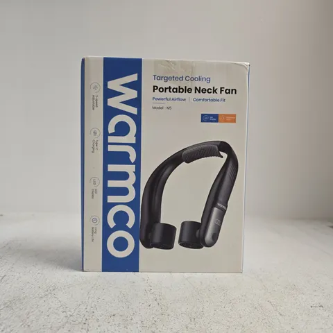 PORTABLE NECK FAN – MODEL N5 (BOXED)