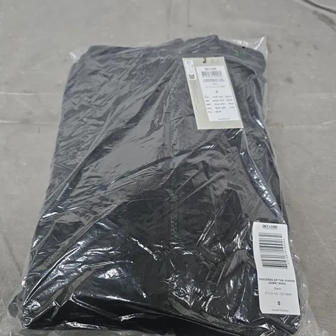 UK SIZE S ONLY & SONS ZIP-THROUGH HOODIE β BLACK