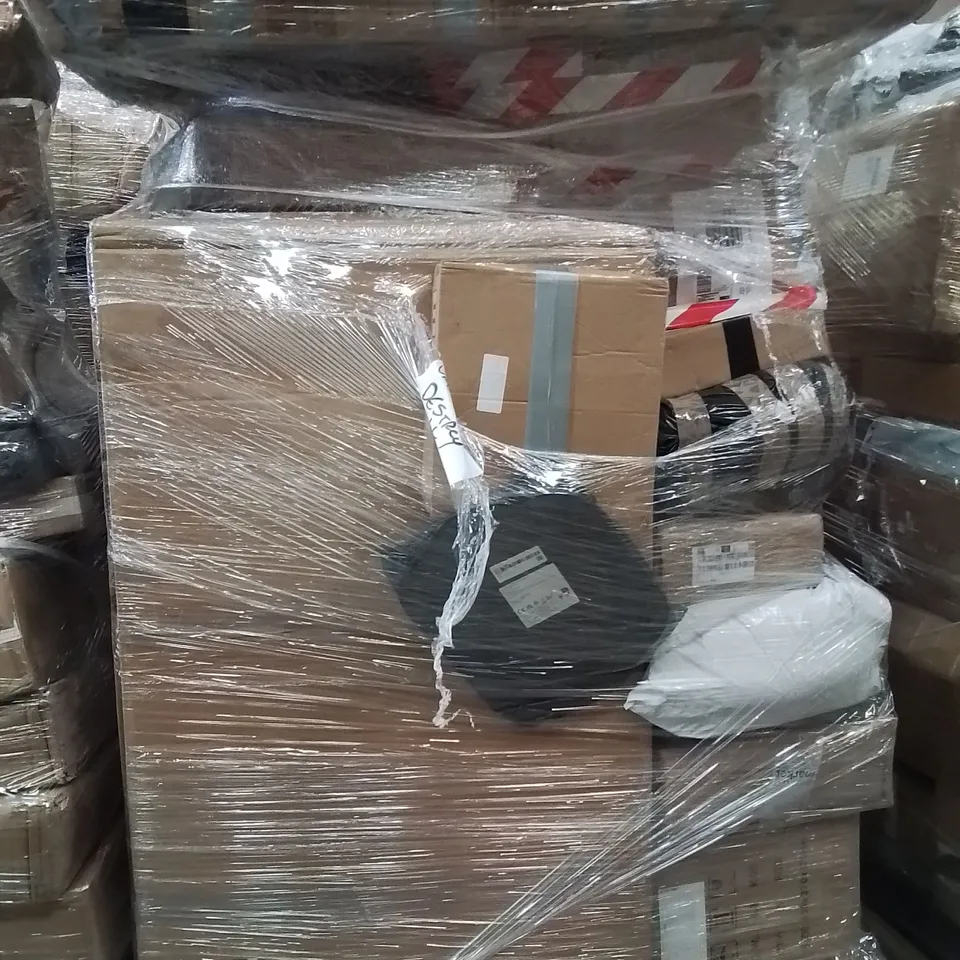 PALLET OF ASSORTED HOUSEHOLD GOODS AND PRODUCTS TO INCLUDE;CHOPPING BOARD,PRESSURE WASHER 