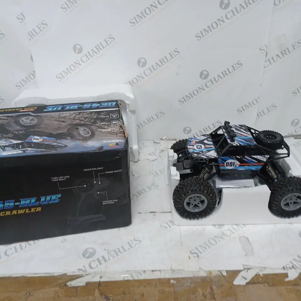 DEERC DE45-BLUE 4X4 POWER ROCK CRAWLER BOXED